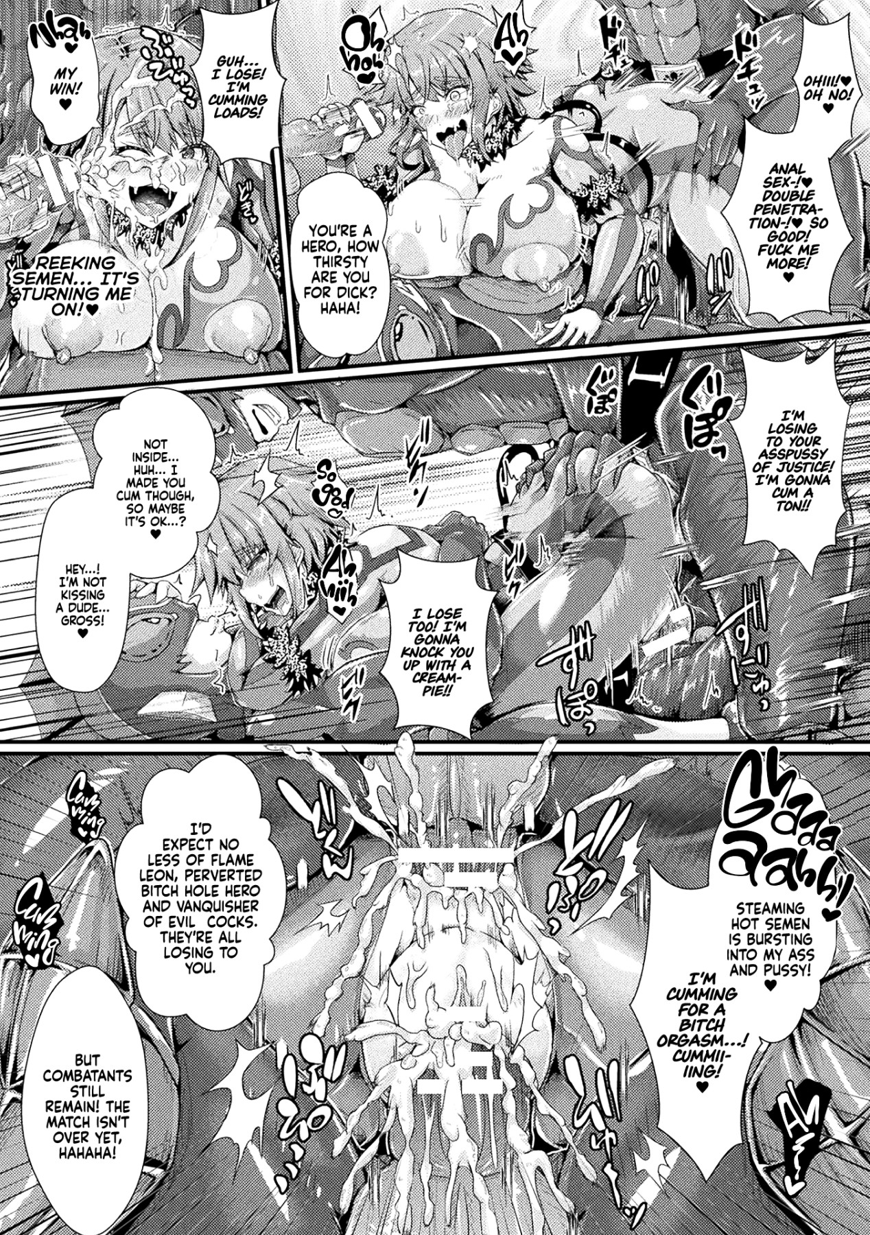 Hentai Manga Comic-RAPE-BREAKABLE Sex Change Hero's Decisive Battle! The Trap Covered Enemy Base!-Read-16